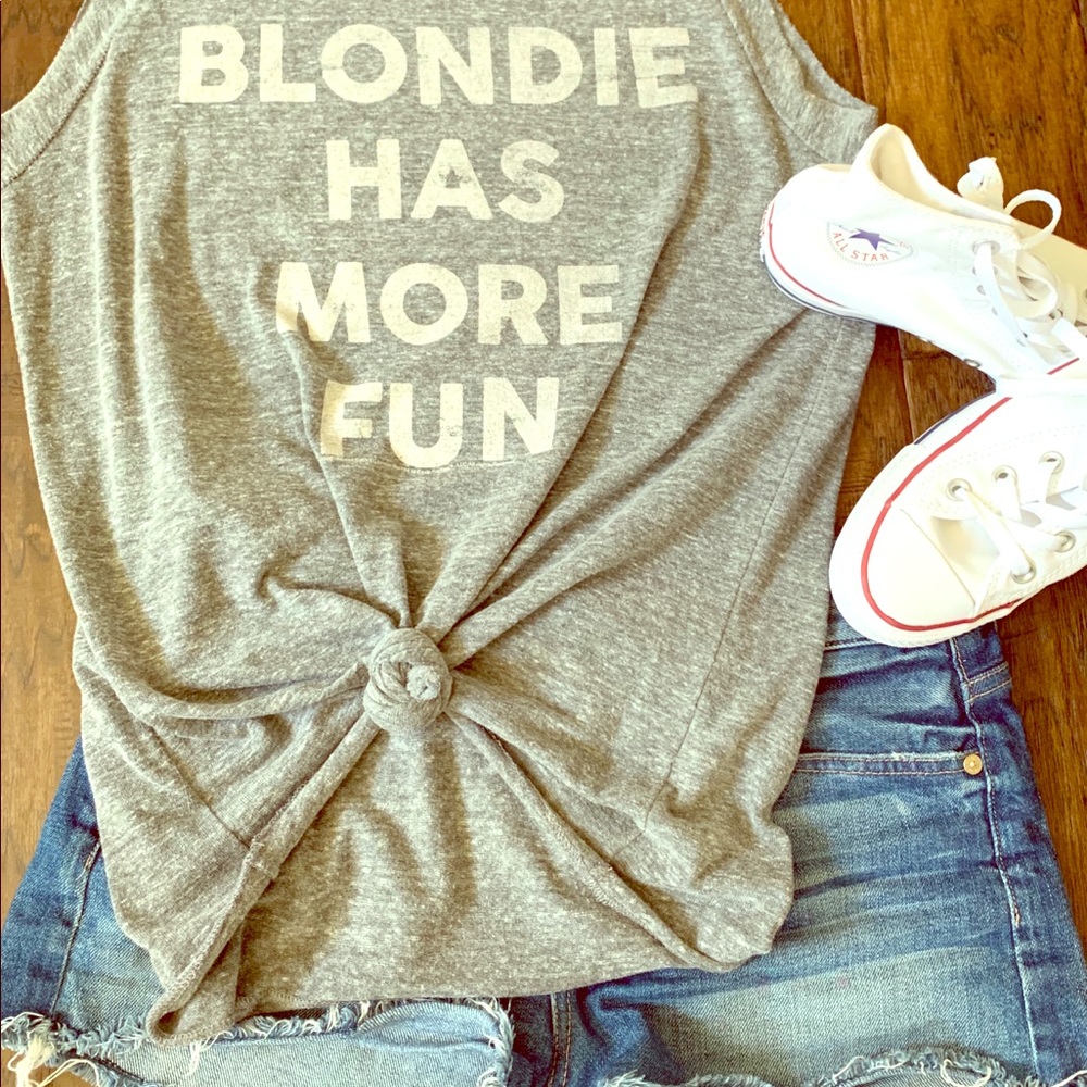 Junk Food graphic tank